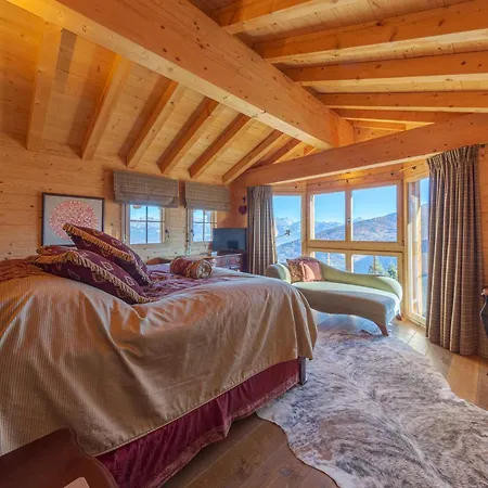 Chalet Luxueux Avec Sauna Et Hammam Et Jacuzzi 莱斯克伦斯