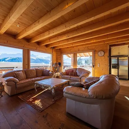 Chalet Luxueux Avec Sauna Et Hammam Et Jacuzzi 木屋