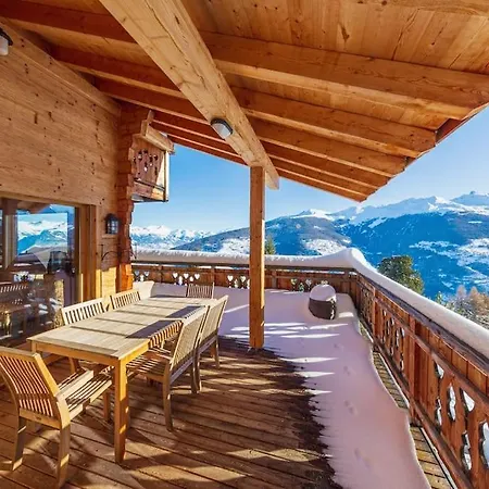 木屋 Chalet Luxueux Avec Sauna Et Hammam Et Jacuzzi 莱斯克伦斯